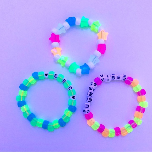 Hand Crafted Accessories - Rave Kandi 👽 Glow in the Dark
